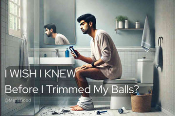 man trimmed his balls wrong worry